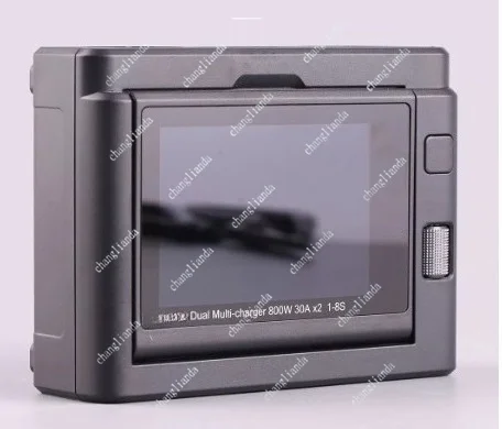M8D 1600W 50A touchscreen dubbele kanalen oplader 3,5 '' flip-screen 65W snellader voor 1-8S