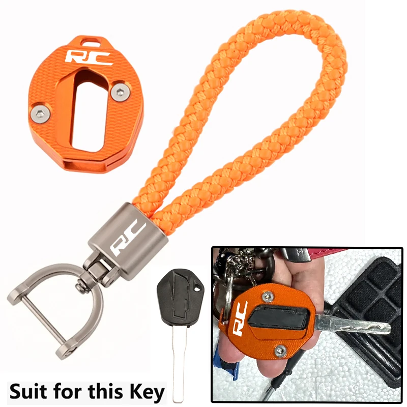 

Для Ktm Duke RC125 RC200 RC390 RC 125 200 250 390 аксессуары с ЧПУ, чехол для ключей и брелок для ключей