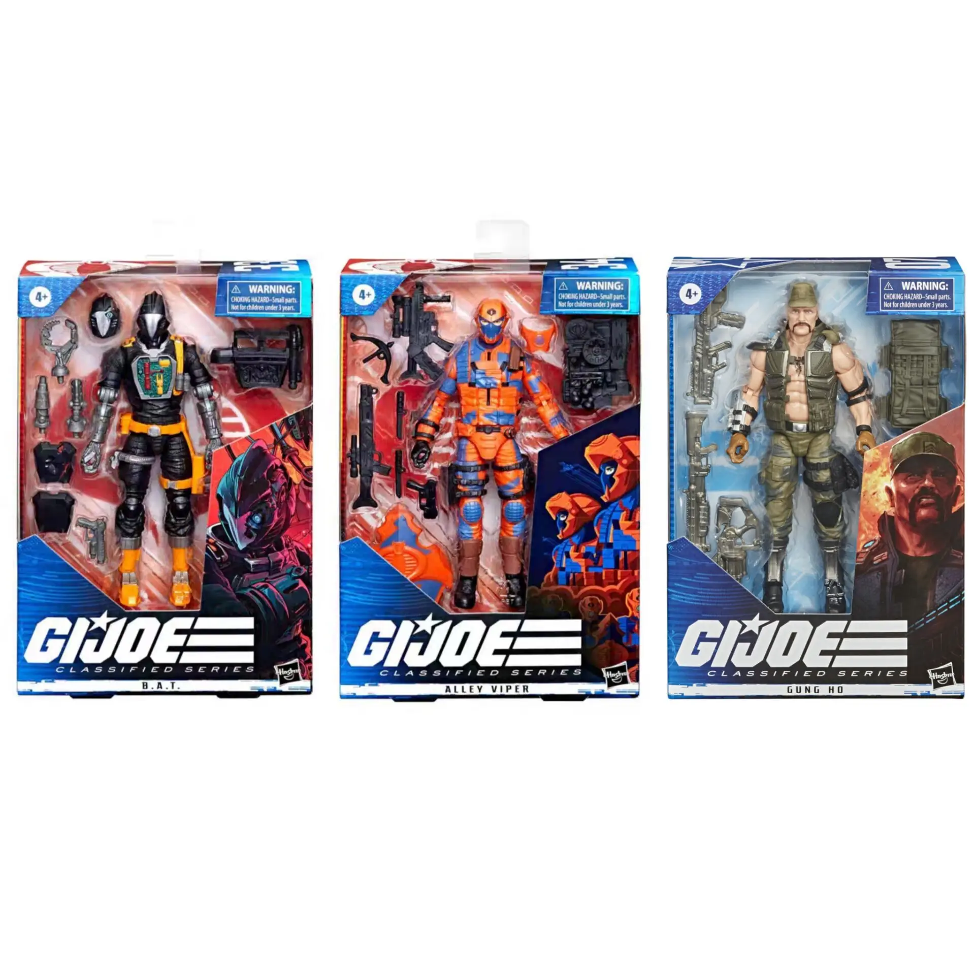

Фигурка Gi Joe Classified Cobra B.A.T Alley Viper Gung Ho 6 дюймов