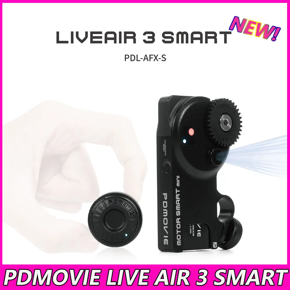 

PDMOVIE LIVE AIR 3 умная система управления непрерывным изменением фокусировки, автофокус 100 м, беспроводной пульт дистанционного управления для камеры, кино, объектив, Новинка