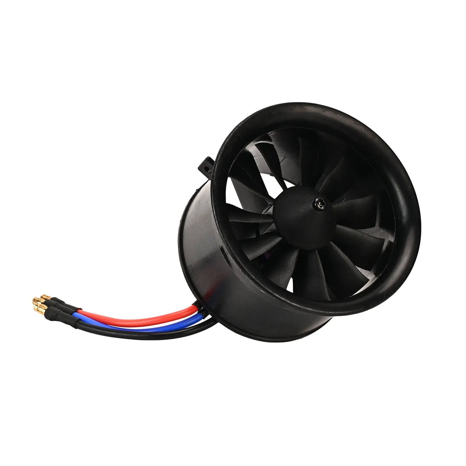 64mm EDF 11 Blades Ducted Fan with 3500KV RC Brushless Motor Balance Tested for 4S RC Jet Airplane