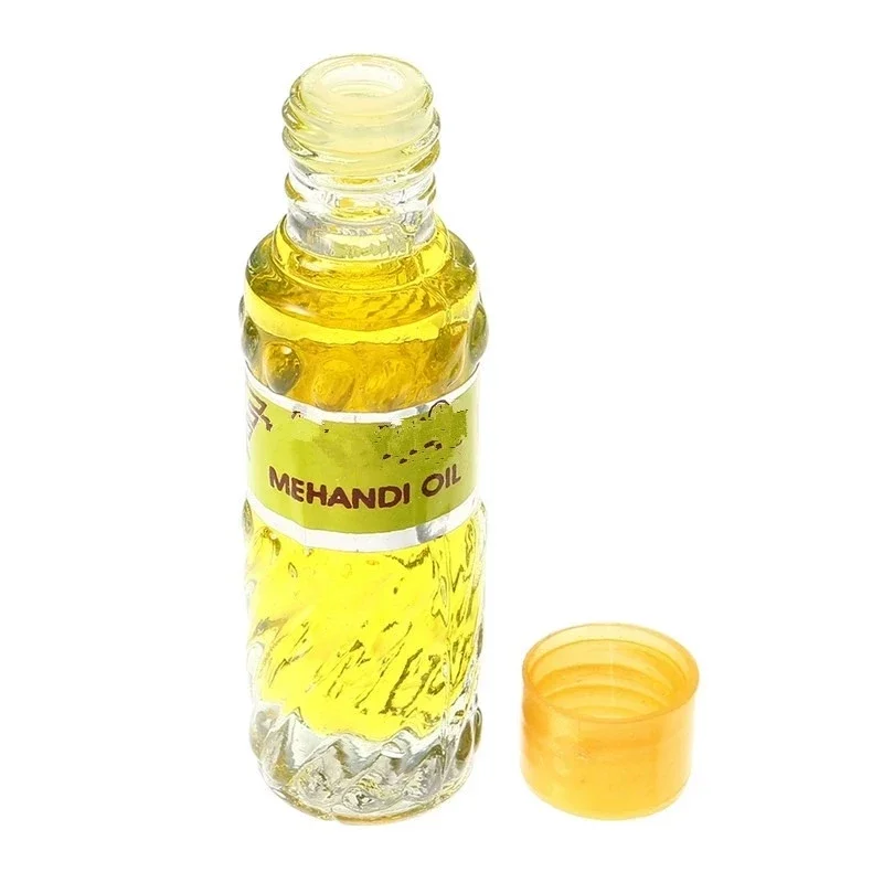 

10 бутылок, 6 мл, масло для индийской хны, масляное масло Heidi, цветная расширенная паста для татуировки, стойкий длиннее коричневый крем, инструмент для помощи краской для боди-арта