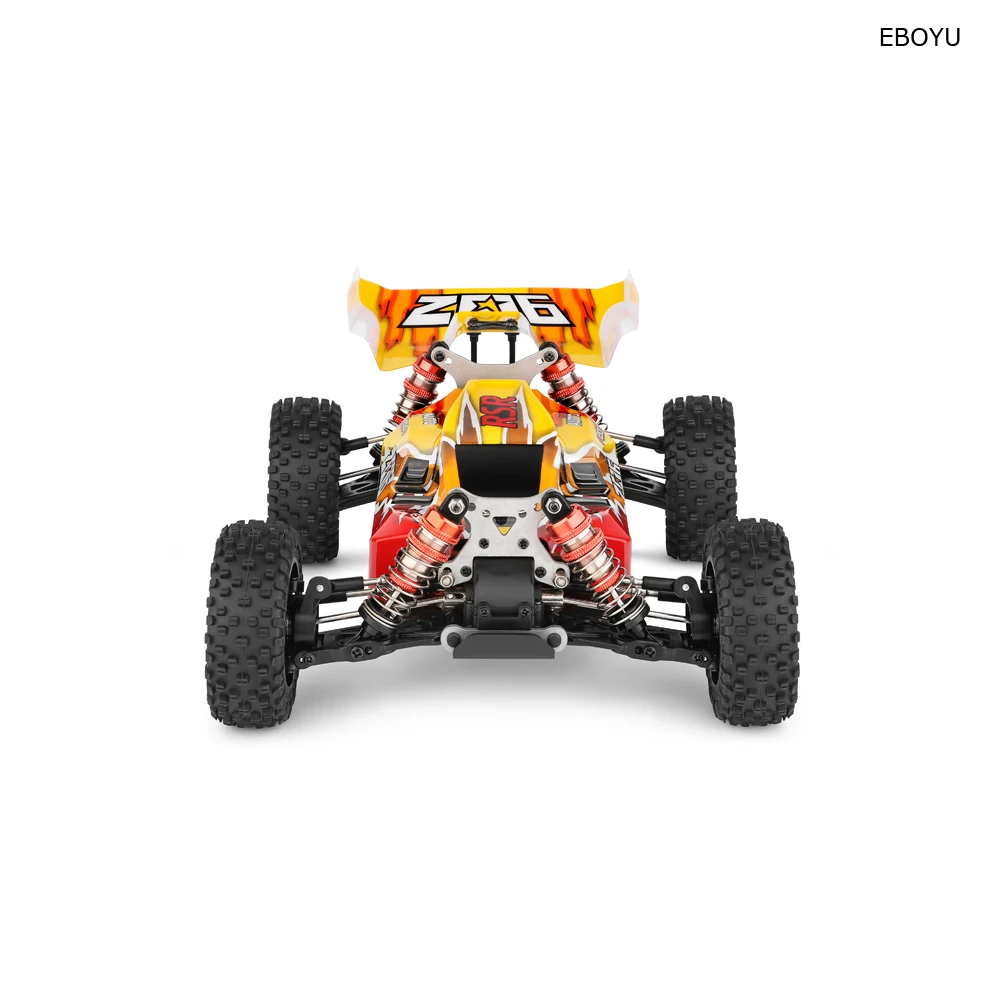 WLtoys 144010 RC Car 1:14 Scale 2.4GHz 4WD Brushless Motor 75km/h High Speed Racing Car Off-Road RC Buggy Drift Car RTR Gift Toy