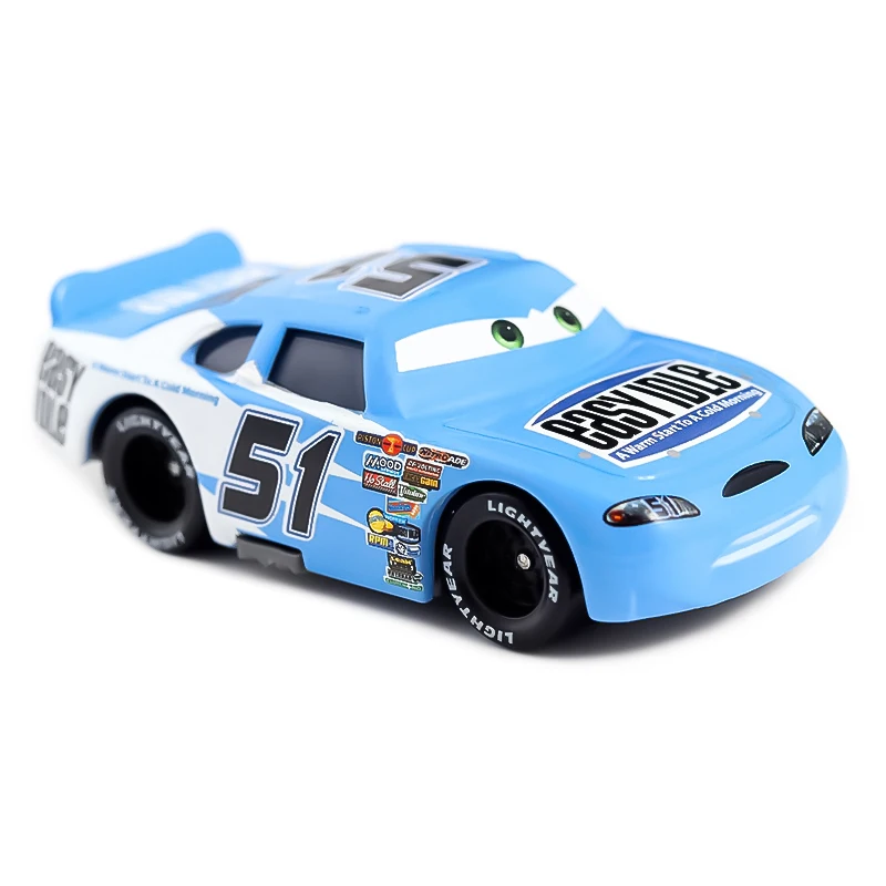 Cars 2 3 Lightning McQueen Mater Sheriff Flo Doc Hudson Rood 1:55 Metalen Diecast Automodel Kinderspeelgoed Cadeau