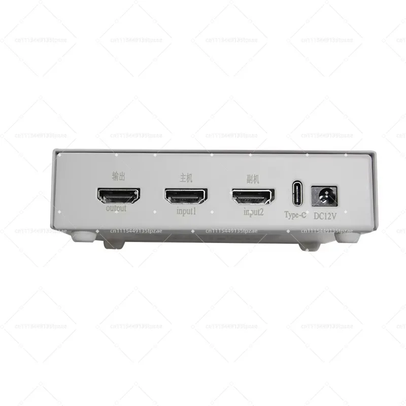 6th Fuser Video Overlay Box HDMI Display Video Processor Support 2K144 1K240 Fusion Unit Computer Components