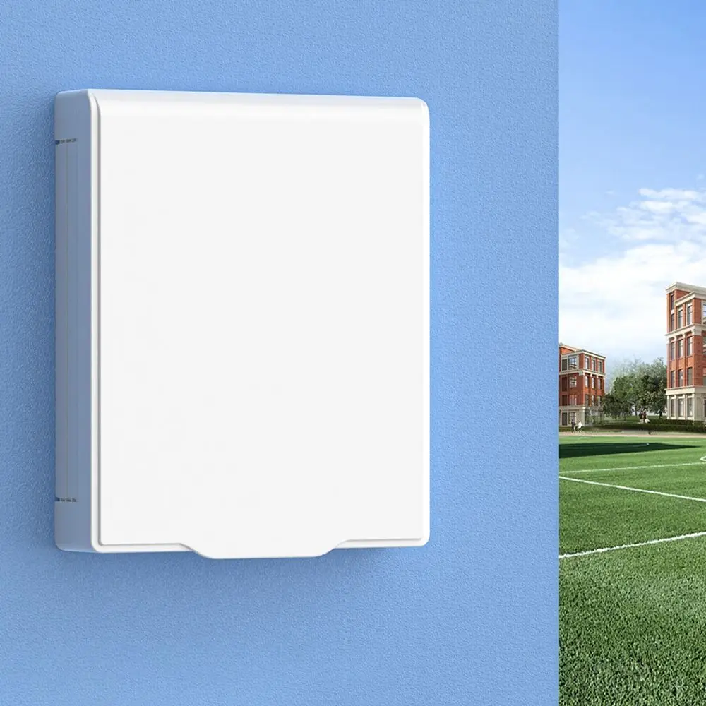 Kotak Saklar AC Tipe 86 Tahan Air Transparan Penutup Steker Listrik Anti Cipratan Perekat Sendiri