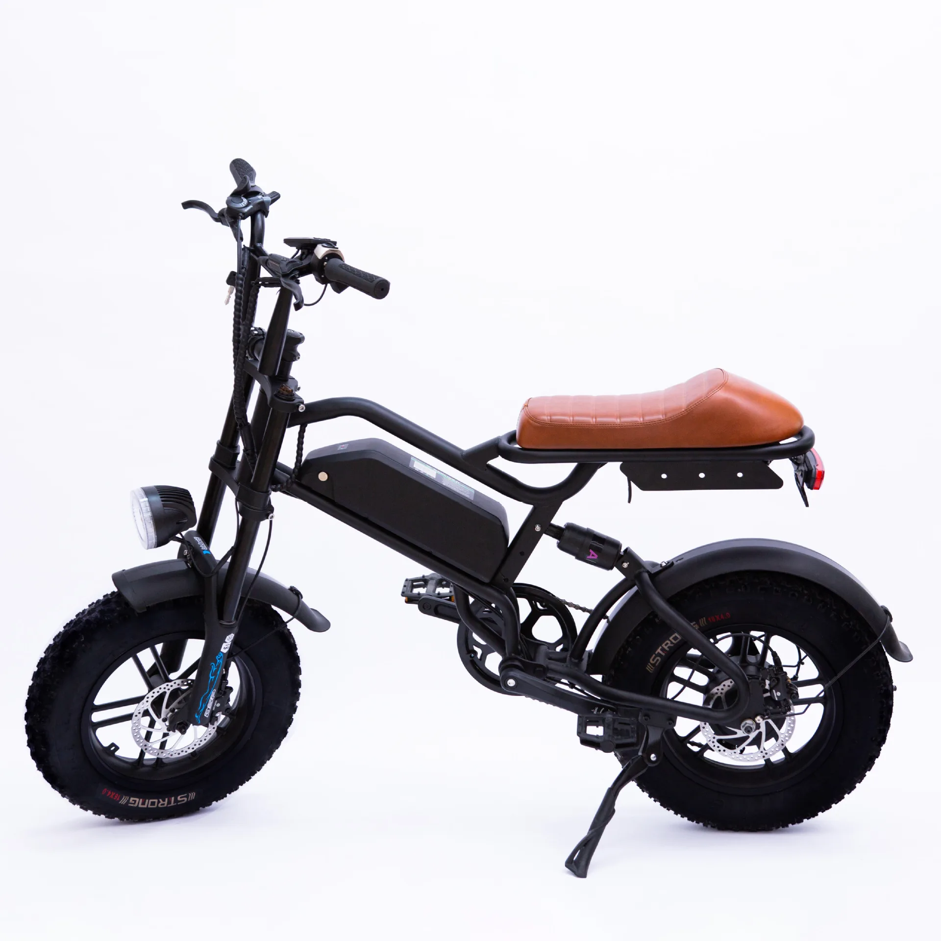 *for16inch Fat Tire 48V 500W Brushless Motor Rear Hub Electric Mountain Bike 50km/h Off-Road Urban Commuter Factory Direct Sale