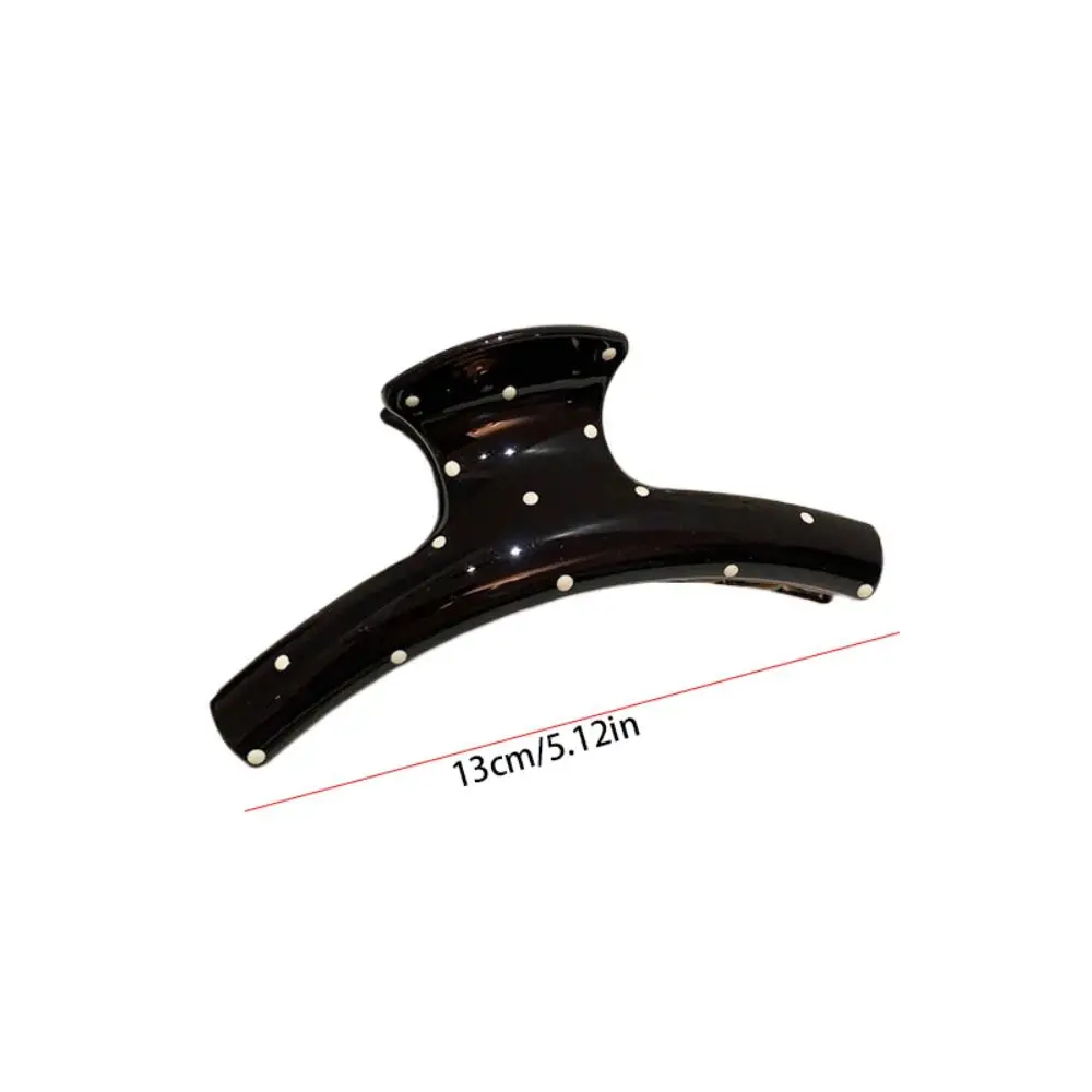 الإبداعية Bowknot القوس مشبك شعر لطيف دبوس الشعر الاكريليك البولكا نقطة مشبك شعر انتزاع كليب كبير القرش كليب مشبك شعر كبير يوميا