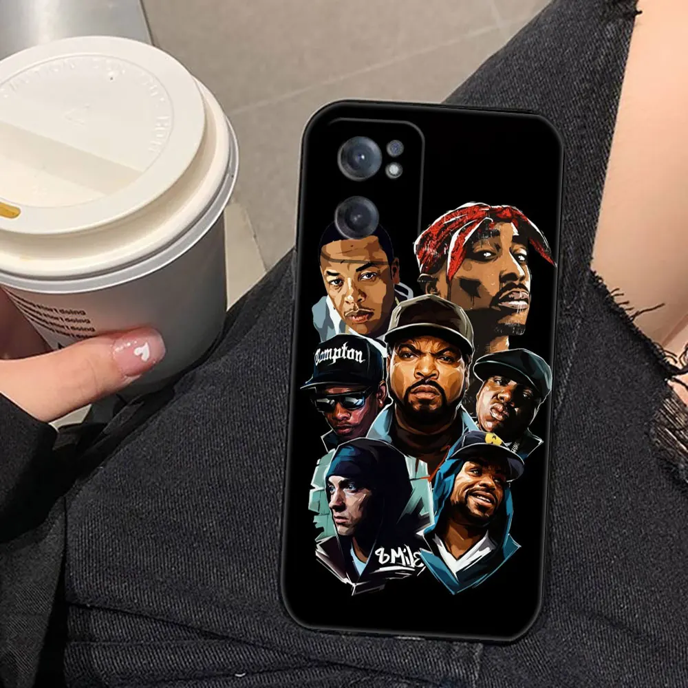 Rap Singer Tupac Shakur Phone Case For Oneplus 9 8 8T 7 7T 6 5T ACE 2V NORD CE 2 3 LITE N10 N100 5G Pro Case Funda Shell