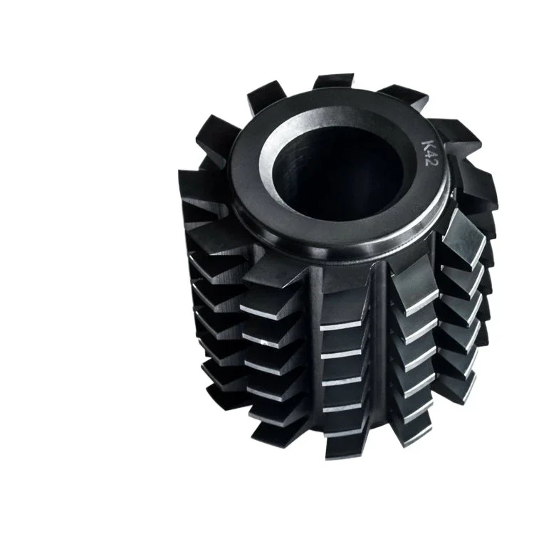 Supply K40 material high hardness and high wear resistance precision solid carbide small modulus gear hob