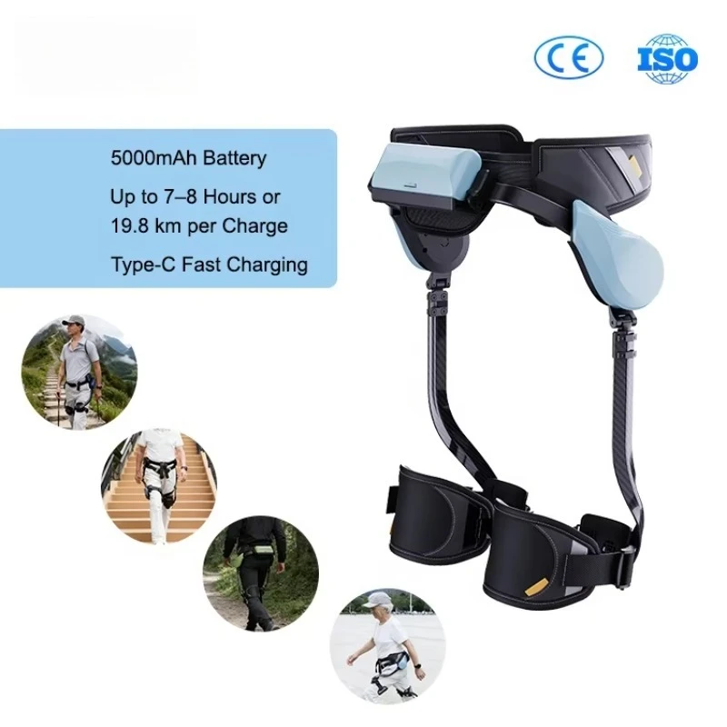 2026 Powered AI Carbon Fiber Exoskeleton 2kg Lightweight Robot for Walking Climbing Hiking
