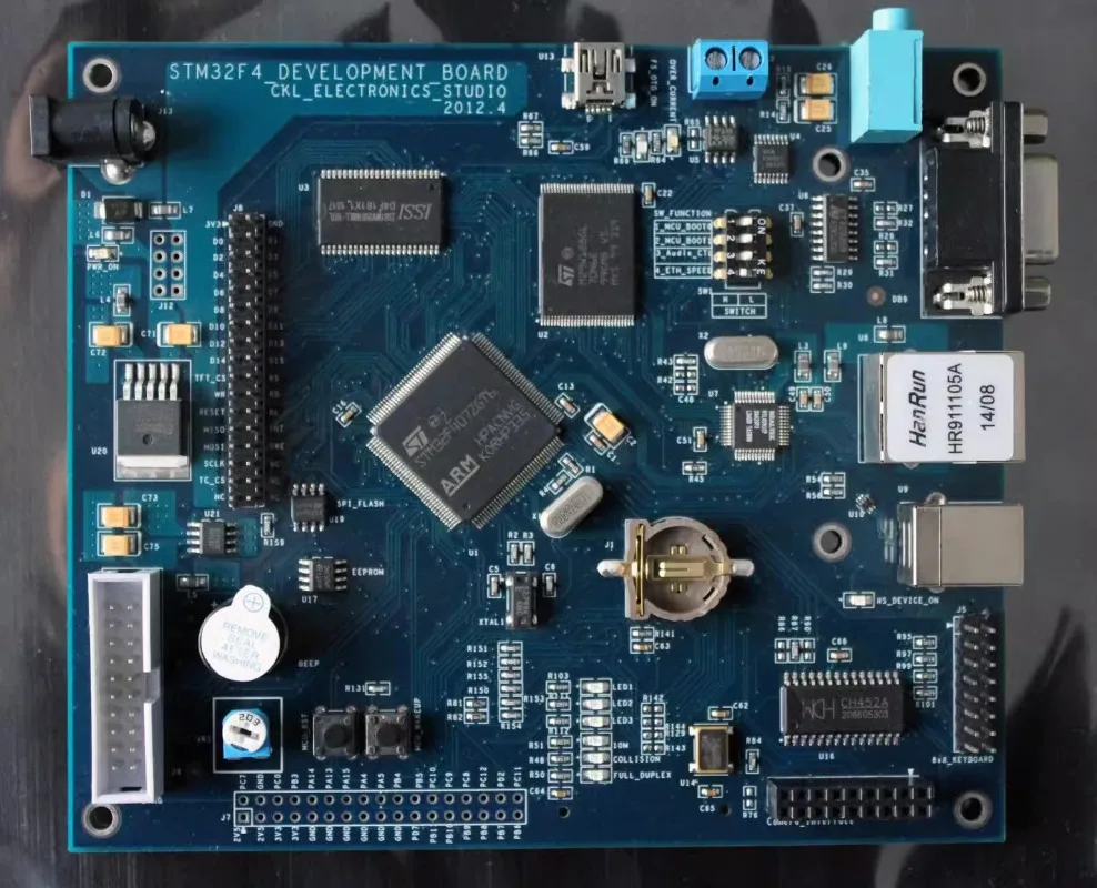 Cortex-M4_STM32F407 board (Ethernet + USB + keyboard + audio, excellent quality)