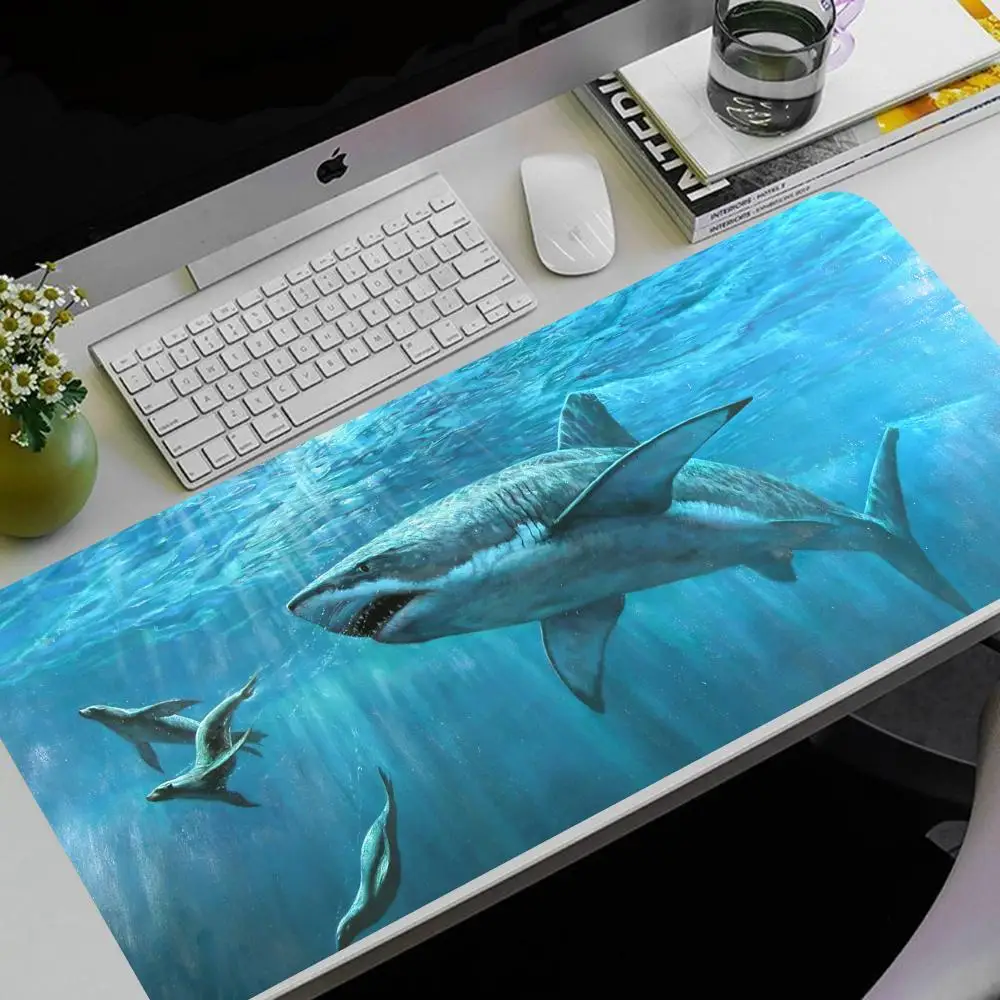 

Animal Sharks Mouse Pad Mouse Pad Gaming Mousepad Speed Desk Mat Laptop Gaming Mats For Office Carpet Desk Accessories