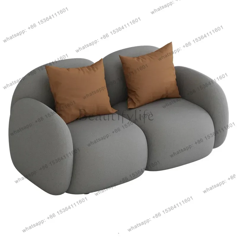 LSNordic Beauty Salon Reception Sofa Modern Simple Living Room Clothing Store Office Sofa High-end Office Furniture Transat FYOS