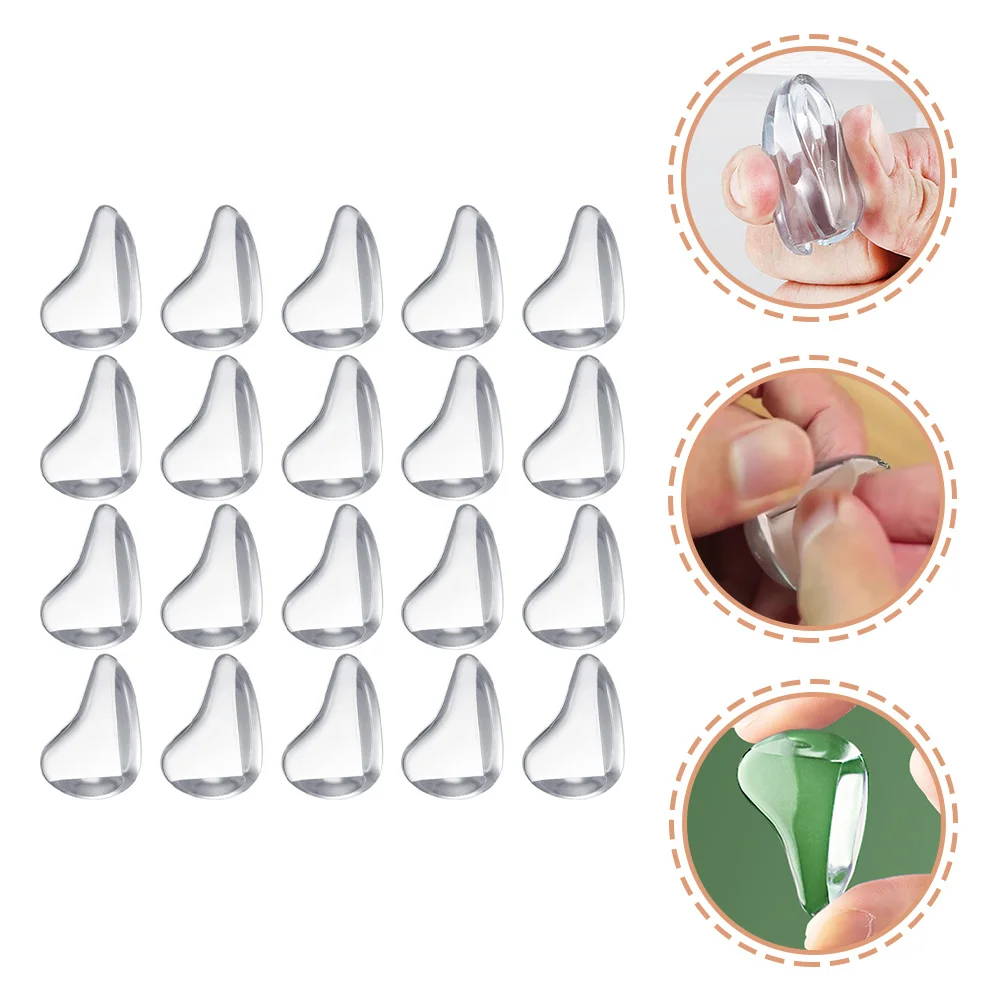 Protectores de esquina para bebé, 20 piezas, para mesa, escritorio, muebles de cuna, cubiertas de esquina de seguridad, Protector de mesa Flexible y duradero