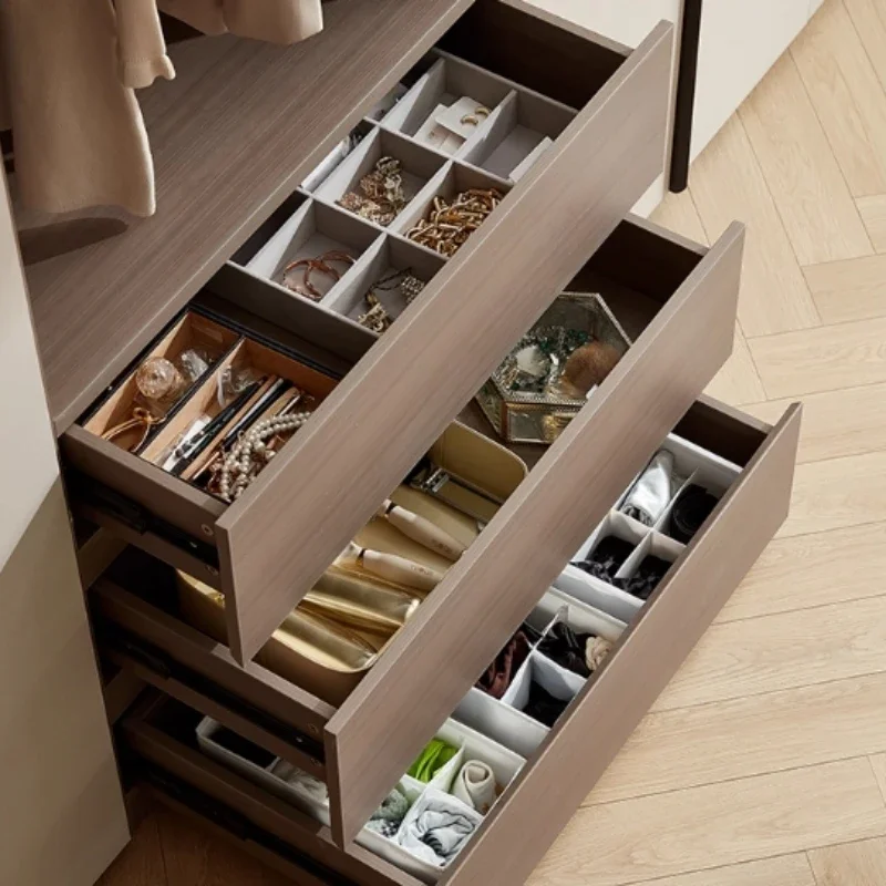 Nordische Kleiderschränke, Organizer, Aufbewahrung, Kleiderschrank, Ankleideschrank/Schrank, Kleiderschränke, Tröster aus Holz, Schlafzimmermöbel