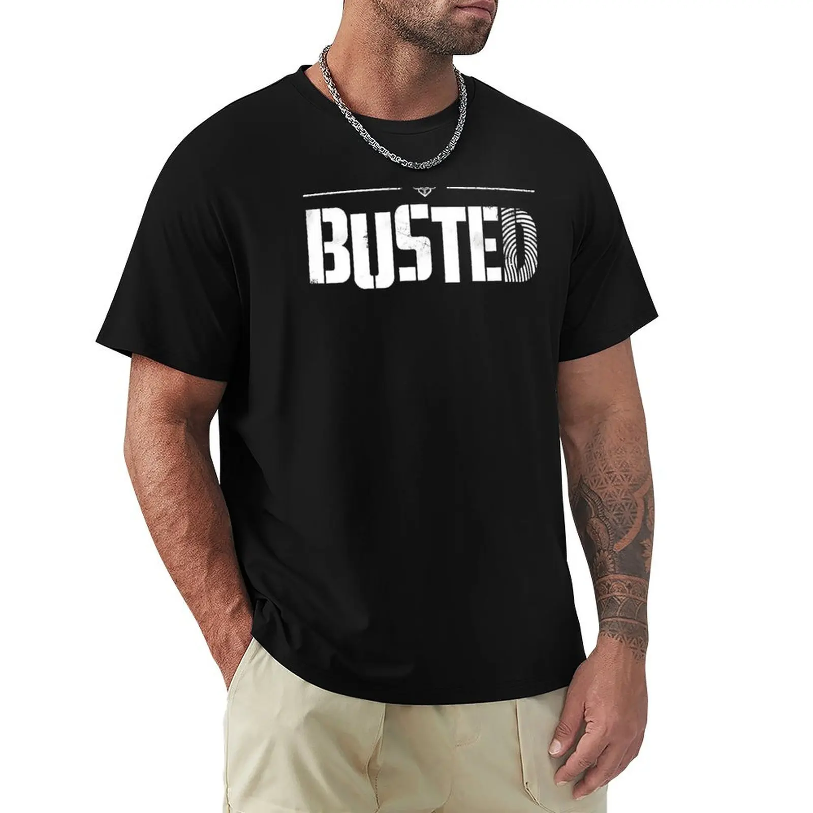 Busted Netflix T-Shirt cotton t shirt pack T-Shirt