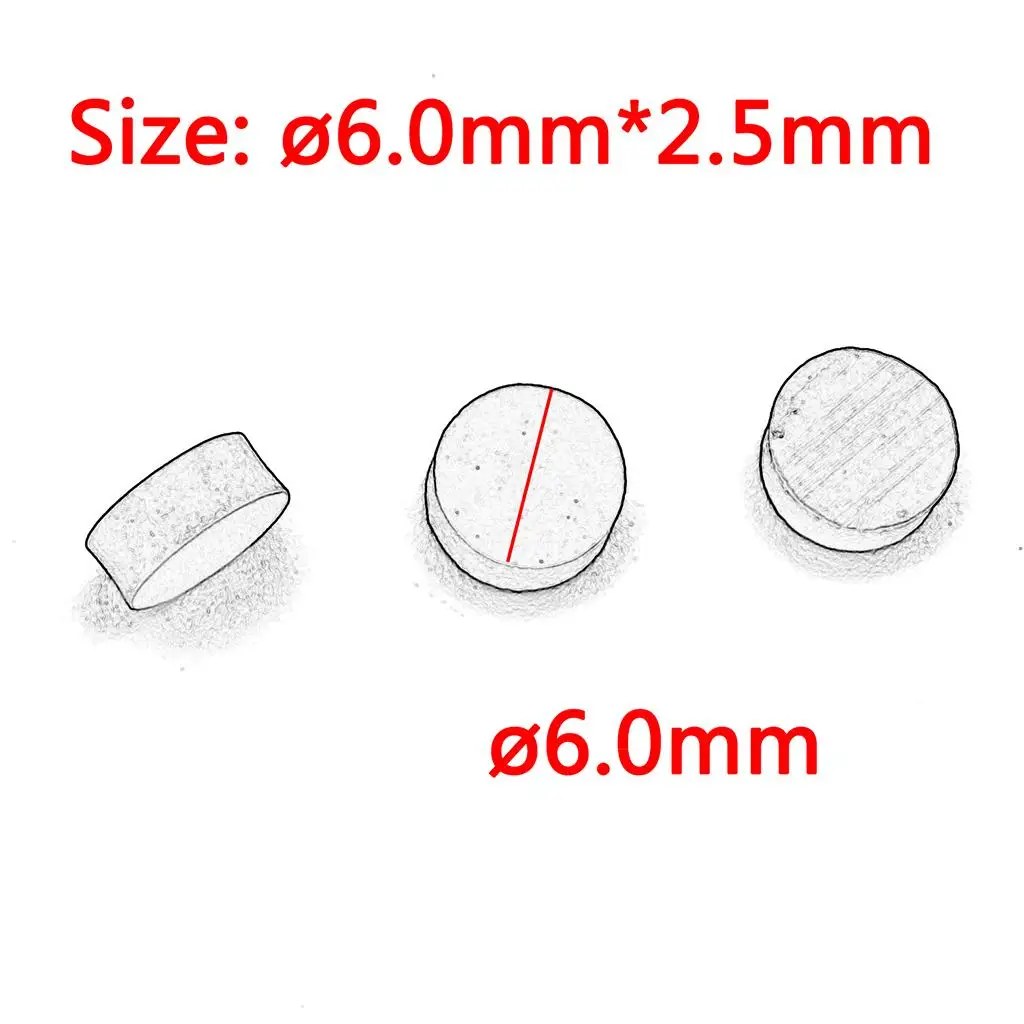 Guitar Fingerboard Acrylic Dot Inlay Set Luthier Supplies for Fret Marker Decoration and Maintenance