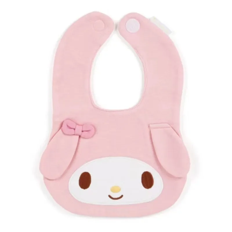 New Sanrio Cinnamoroll Hello Kitty My melody cartoon animation creative cute new children\'s eating clothes anti-dirty bib gift