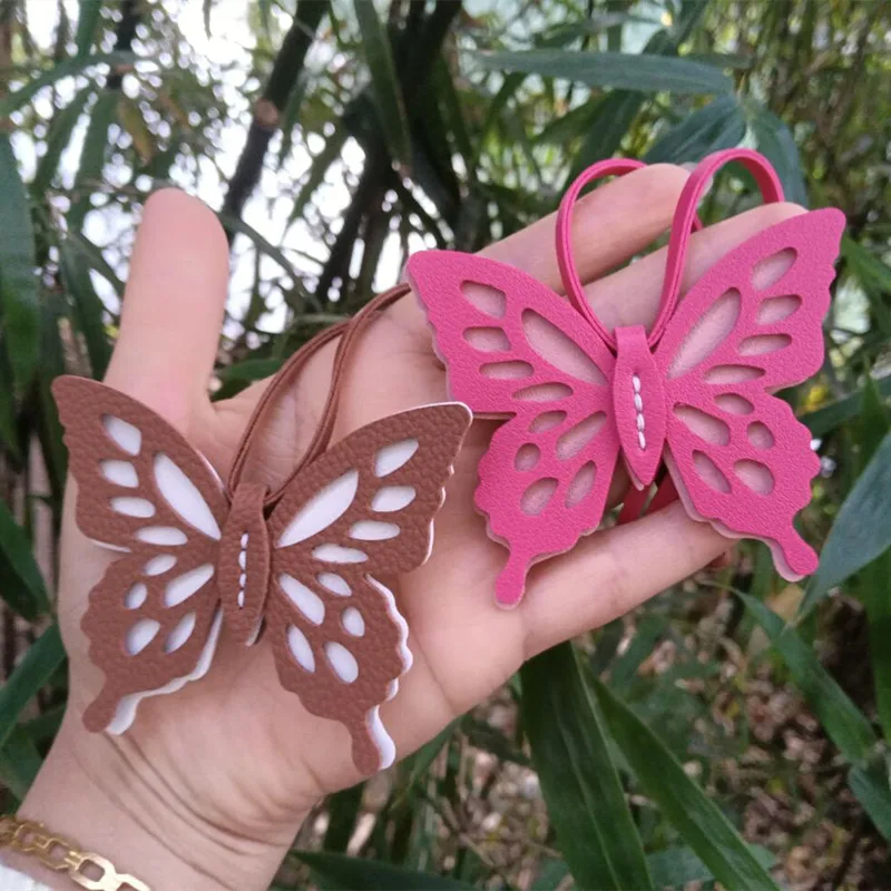 Fashion Women Keychain Middle East Style New Colorful Butterfly Bag Pendant Gift For Girl Cute Lovely Keyring Jewelry Wholesale
