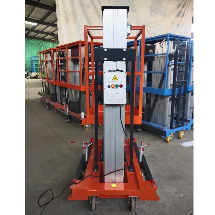 China aerial working platform air conditioning lifter with cheap price ladder with lift equipment