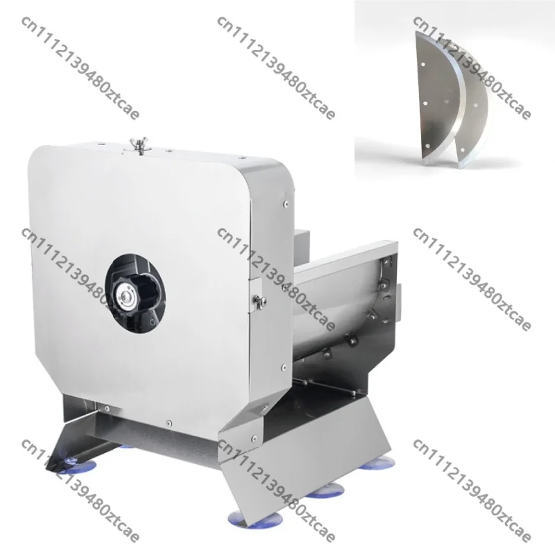 Multifunctional Commercial Slicing Machine Electric Manual Fruit Cutter For Restaurant Veggie Lemon Root Slices Making