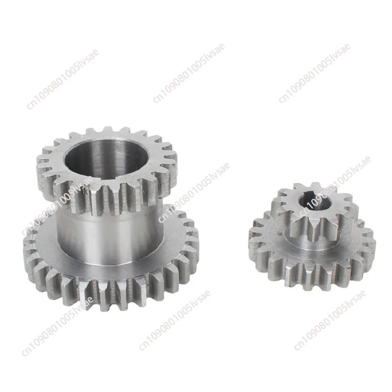 Cj0618 Teeth  Dual Dears Metal Lathe Gear Duplicate Gear Double Gear