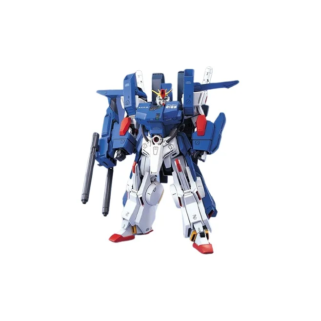 BANDAI ZZ Gundam MG 1/100 Mobile Suit Zeta Gundam Z Full Armor ZZ Gundam Model Kits FA-010SZZ