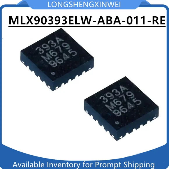 1 個新オリジナル MLX90393ELW-ABA-011-RE シルクスクリーン 393A QFN-16 センサーチップ IC 在庫あり
