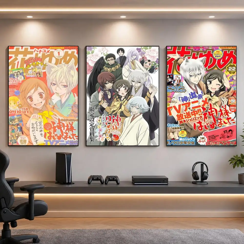 Anime K-Kamisama Kiss Yokai Romance Poster HD Removable Wall Art Gift Bedroom Lounge Dorm Office Gaming Cafe Bars