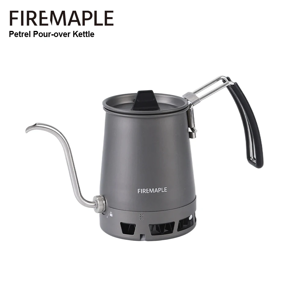 

Fire-Maple Petrel Pour-Over Coffee Kettle Gooseneck Spout Coffee Pots Detachable Spout Handle Portable Foldable HX Kettle
