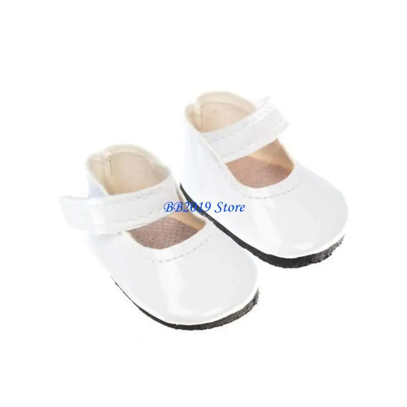 Q0KB-Juego zapatos para muñeca con calzado suave, muebles en miniatura PU, decoración armario