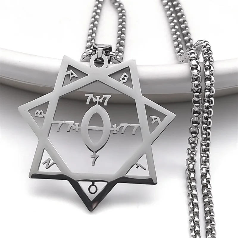 BABALON Stainless Steel Necklace for Women Silver Color Necklaces & Pendants Jewelry acero inoxidable joyeria mujer N7043SR