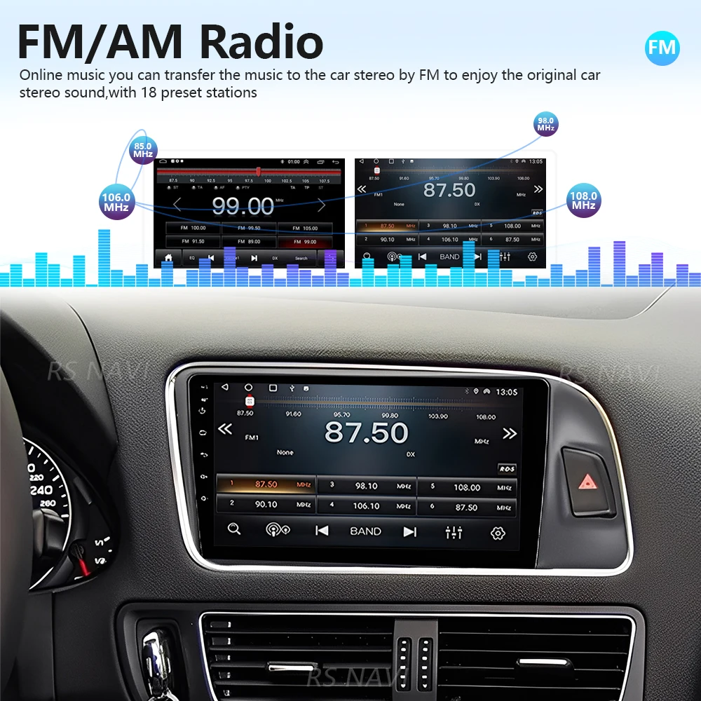 Plug and Play Android 16 Carplay Auto 2K Screen Car Radio