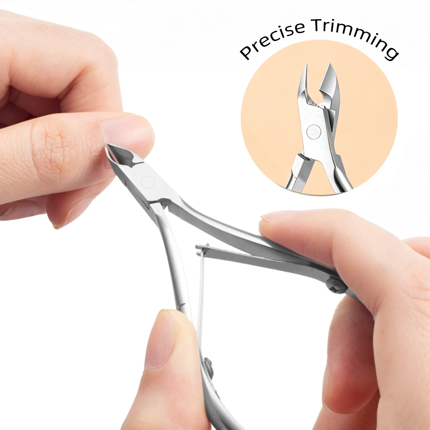 2/3pcs Stainless Steel Manicure Tools Kit Nail Cutter Scissor Nipper Cuticle Pusher Remover Multifunctional Nail Care Tools