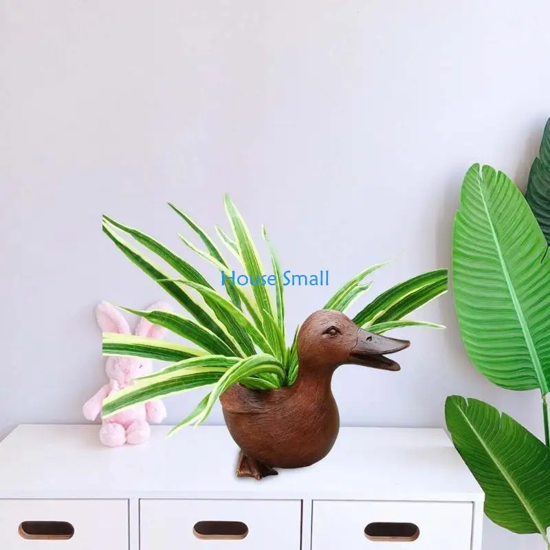 

Duck Flower Pots Succulents Planter Garden Pots Decorative Flower Pots 203F