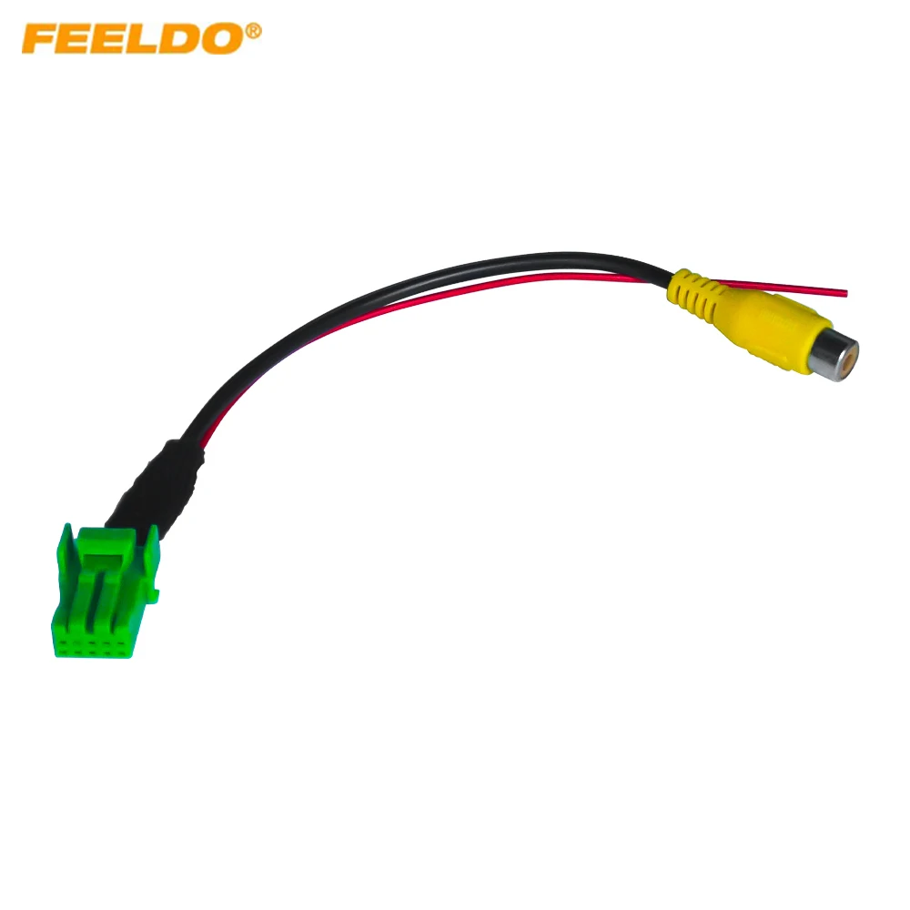 FEELDO Auto Reverse Camera Output Video Adapter Wiring Cable For Suzuki Vitara (2016-2019) Original Factory Camera Video Output