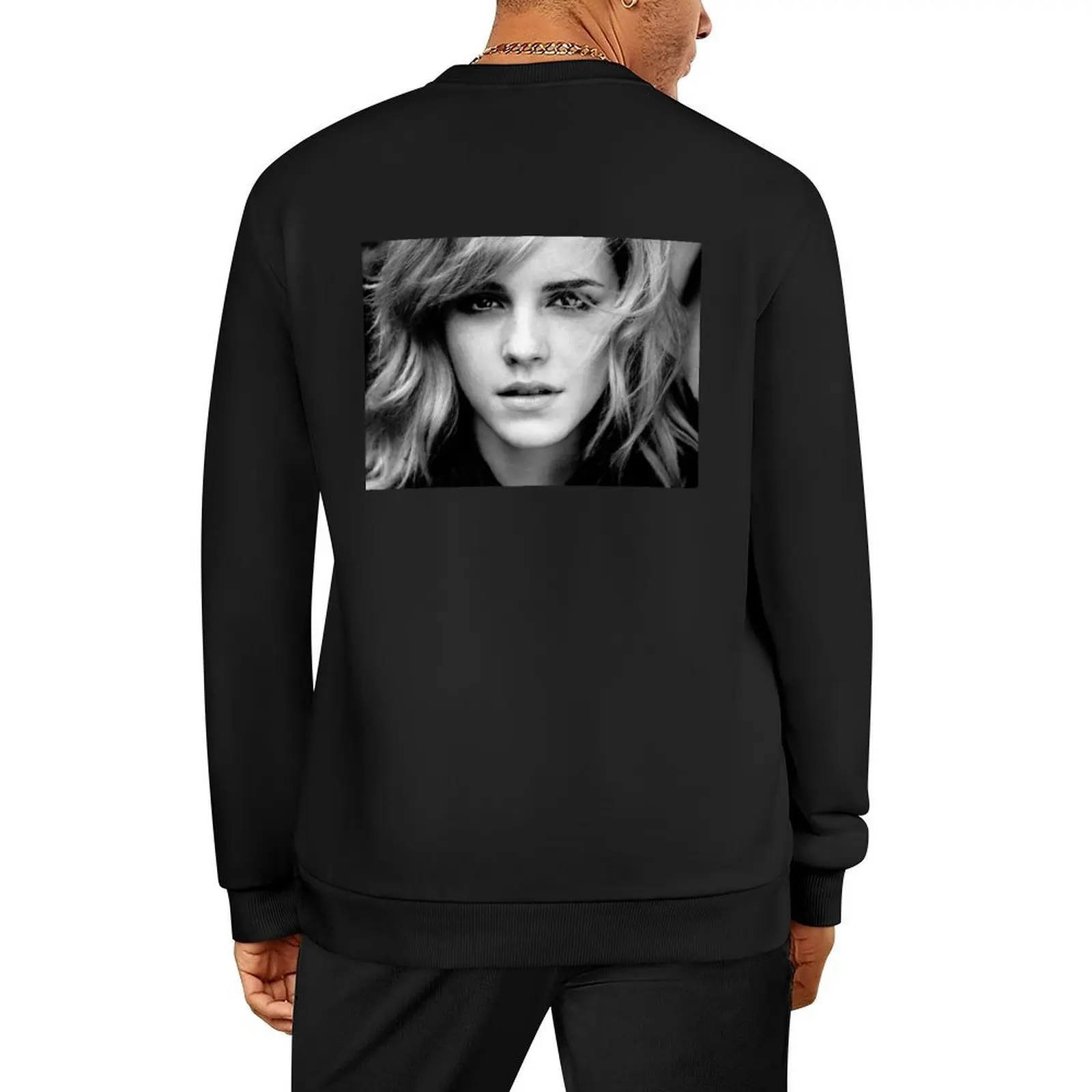 

Emma Watson Pullover autumn anime clothes korean clothes men's sweat-shirt set hooded sweatshirt for men