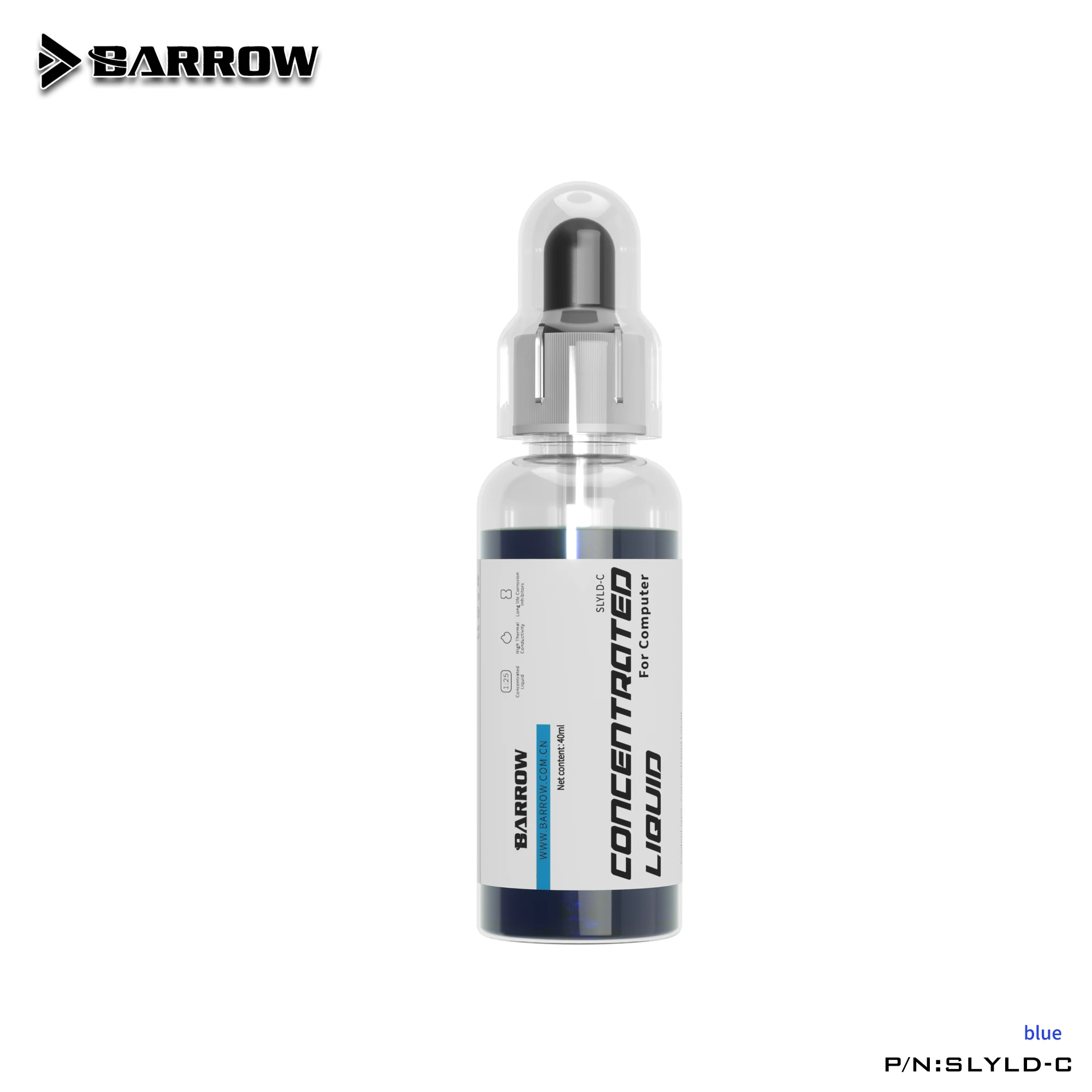Barrow 40ml PC Coolant Special Concentrated Cold Liquid Computer Water Cooling Anti-Corrosion Deionized Thermal Fluid SLYLD-
