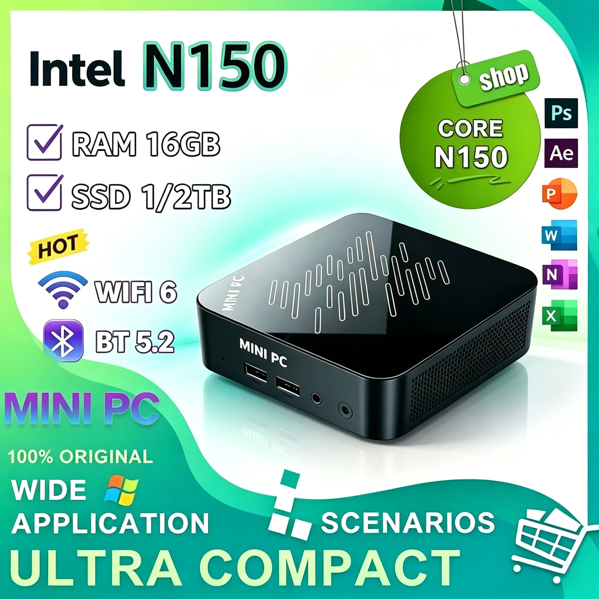 2026-new-mini-pc-windows11-intel-n150-silent-36ghz-16gb-m2-1tb-ssd-triple-4k-wifi6-bt52-home-office-portable-desktop-pro