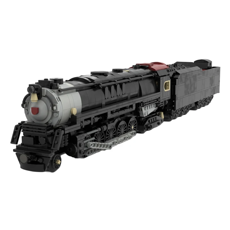 1380 pièces de blocs de construction modulaires personnalisables MOC Locomotive à vapeur de classe J1, jouet éducatif technologique DIY pour enfants, cadeau de Noël pour garçons