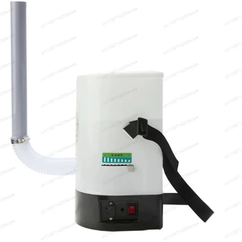 Farm electric duster dry powder sprayer agricultural lime disinfection battery spraying powder sulfur powder artifact