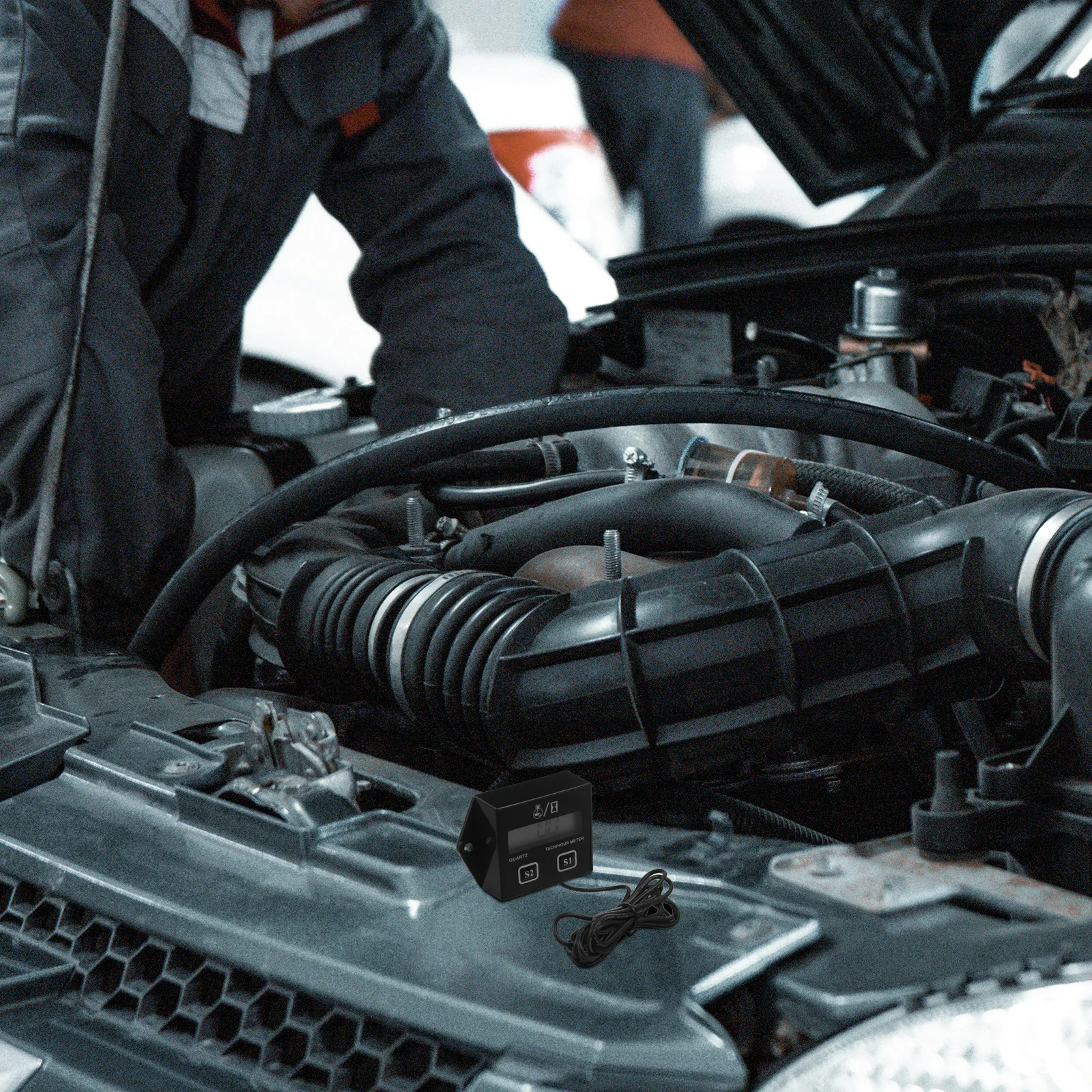 

1Set Chainsaw Tachometer Digital Display High Precision Measurement Multifunctional Gauge for Engine Performance