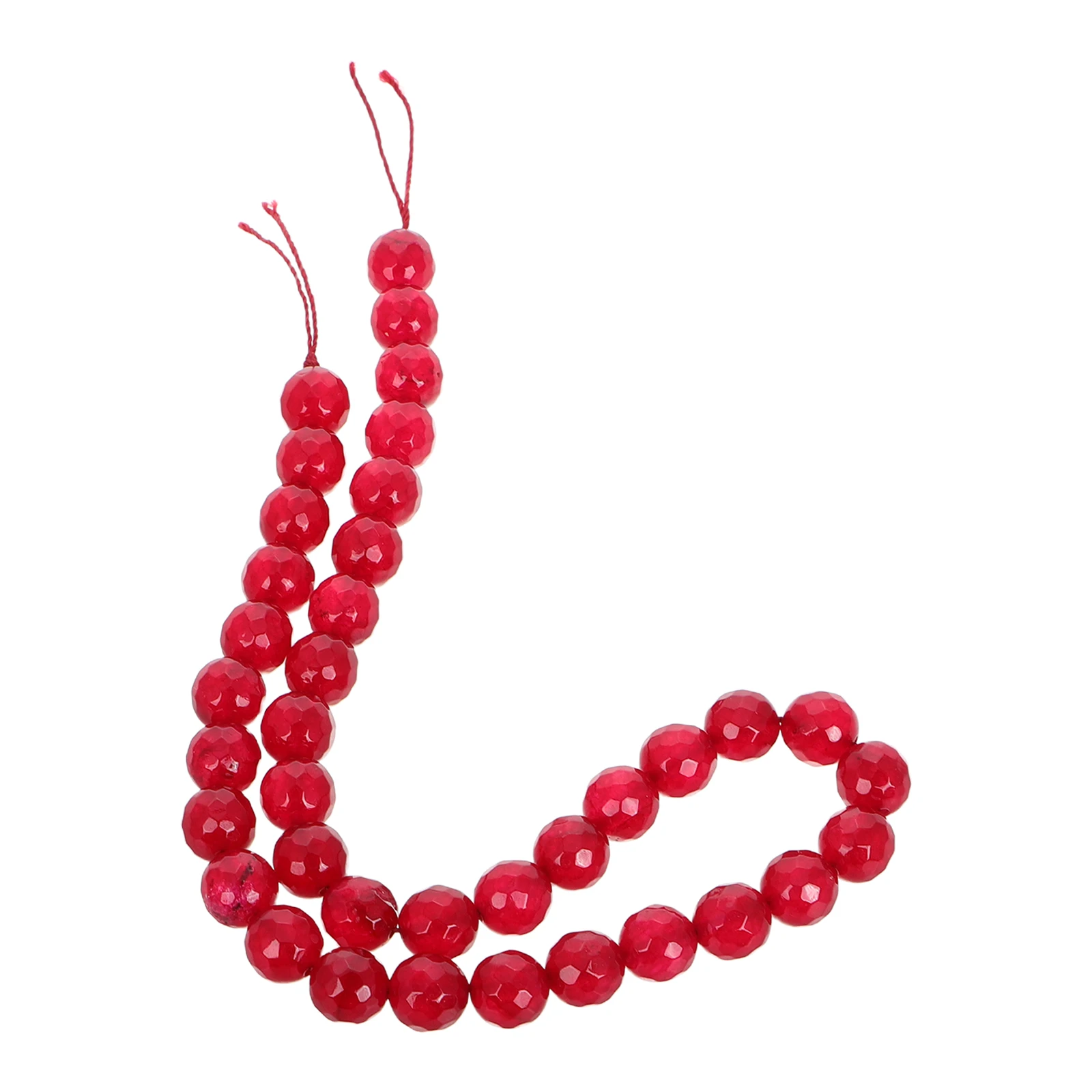 

36pc Carnelian Faceted Beads 10mm Gemstone Jewelry Making Loose for Crafts Necklace Bracelet Earrings
