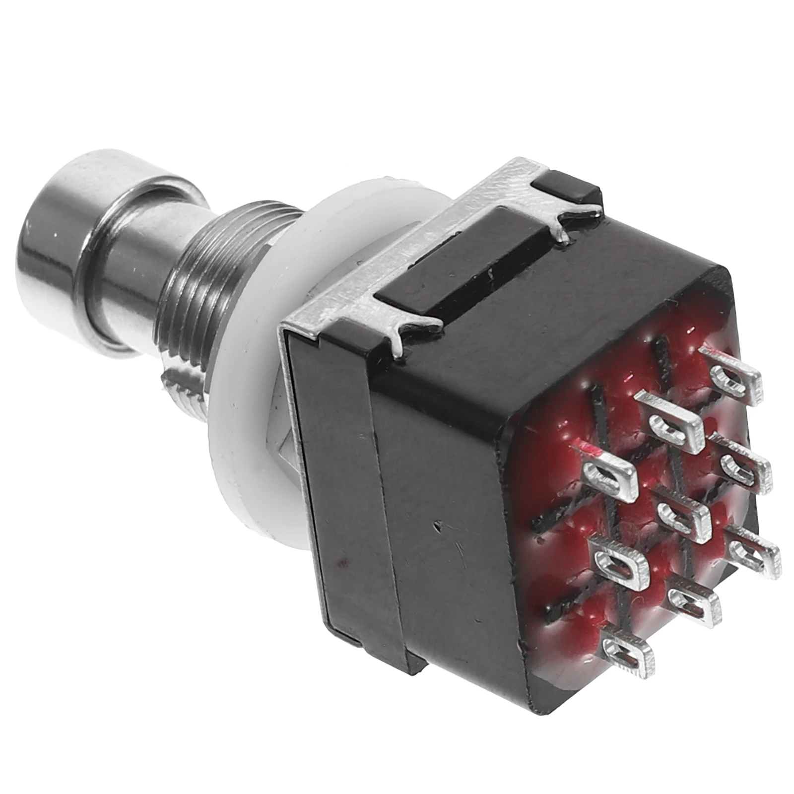 

Guitar Effect Accessories Durable Mini Toggle Foot Pedal Switch Replacement for Bass Amplifier Guitar Supplies