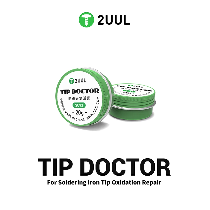 2UUL SC93 Tip Doctor For Soldering Iron Tip Oxidation Repair Rapid Oxide Removal Soldering Iron Tip Refresher Activator