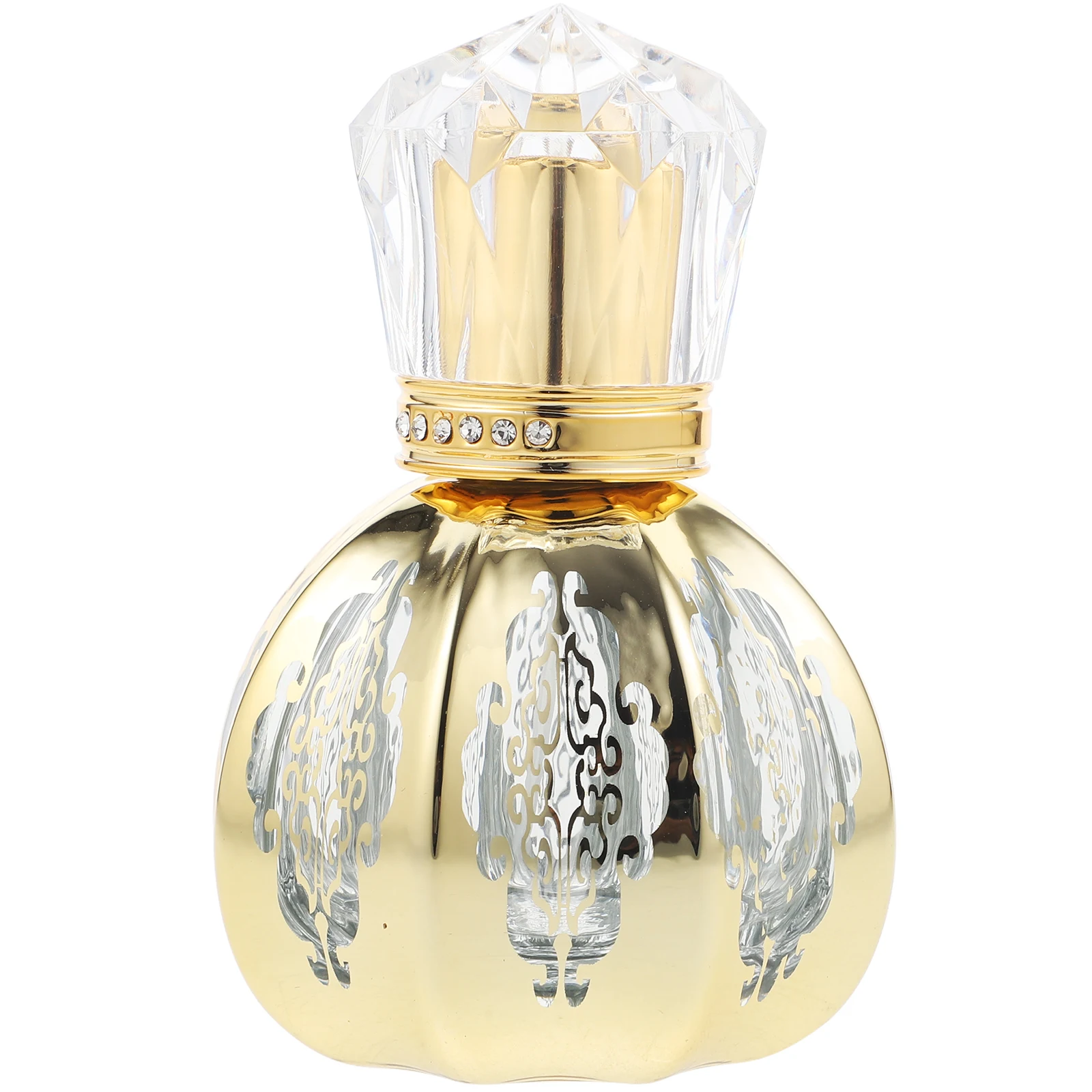 

Perfume Bottle Spray Bottles Travel Refillable Glass Small Women Golden Container Empty
