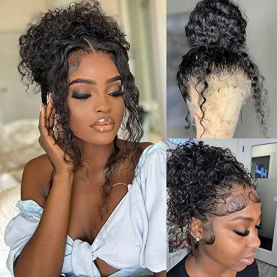 

Парик из натуральных волос 360 Full HD Lace Frontal Body Wave, предварительно проработанный, бразильский, 13x4 13x6, с кружевной передней частью, для женщин, 30-40 дюймов