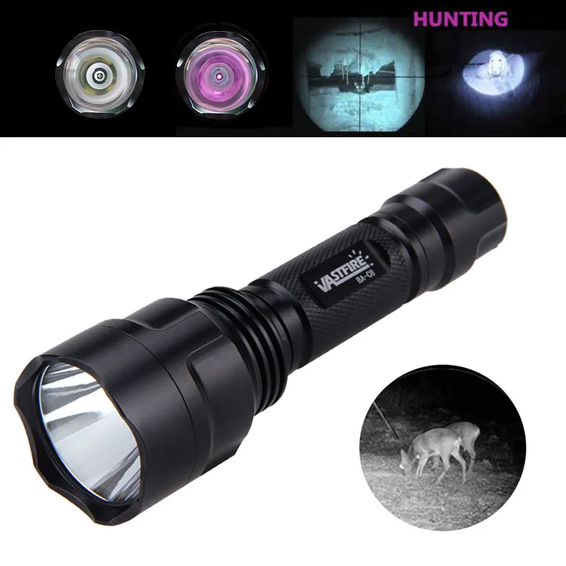 IR Flashlight 940nm Night Vision Torch LED Infrared Flashlight Tactical Hunting