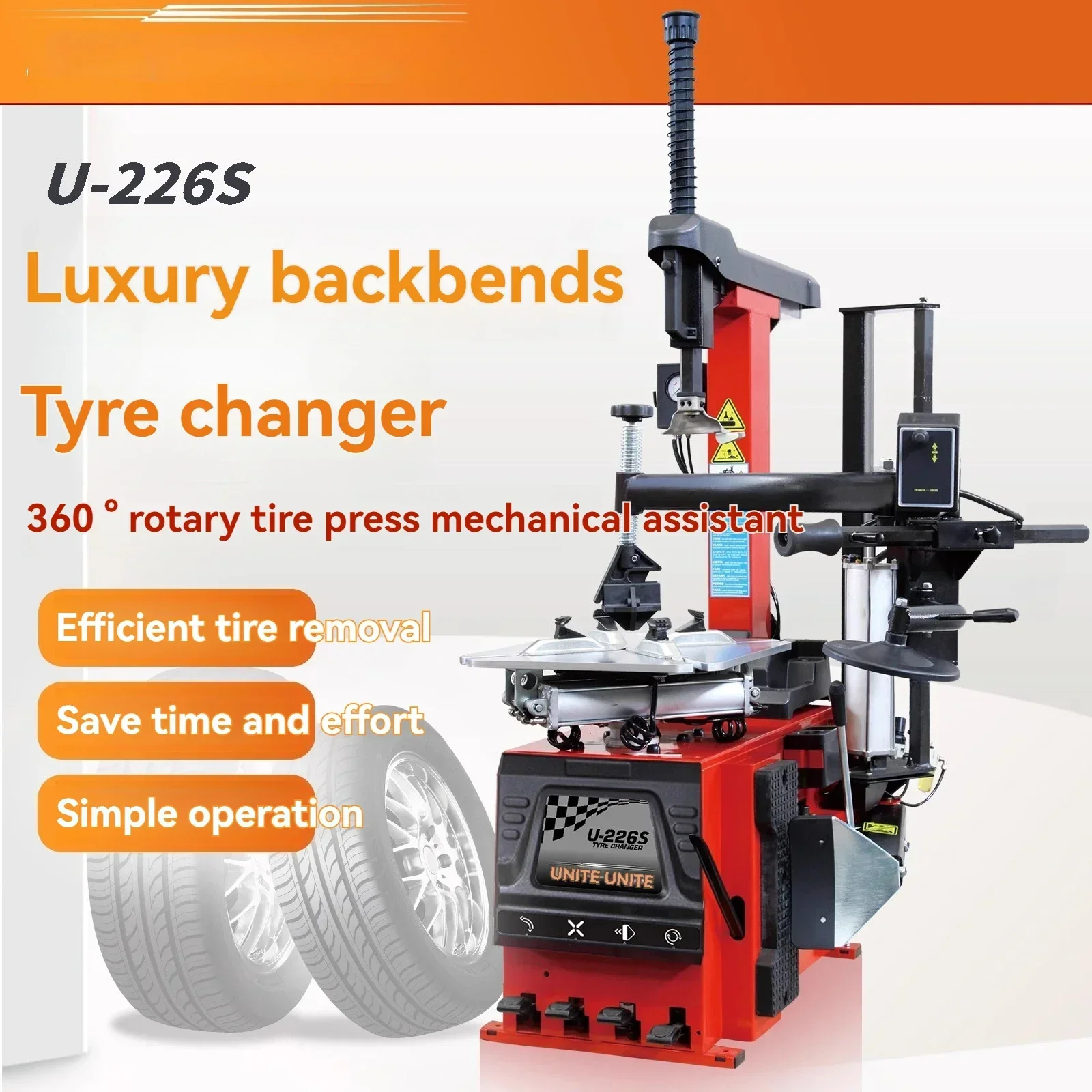 New NewNew Tire Picking Machine Luxury Reclining Balancing Machine Vigorously
